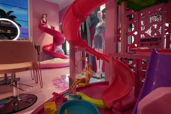 Awash in pink everyone wants a piece of the Barbie movie
